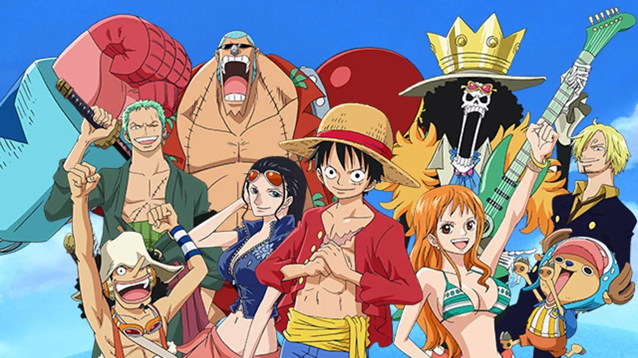 Logo de One Piece con la calavera pirata